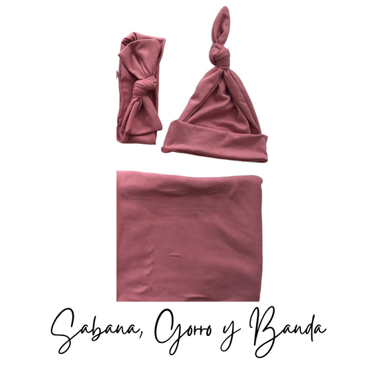 SABANA, GORRITO Y BANDA ROSA PALO